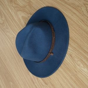 Blue Brixton Felt Hat